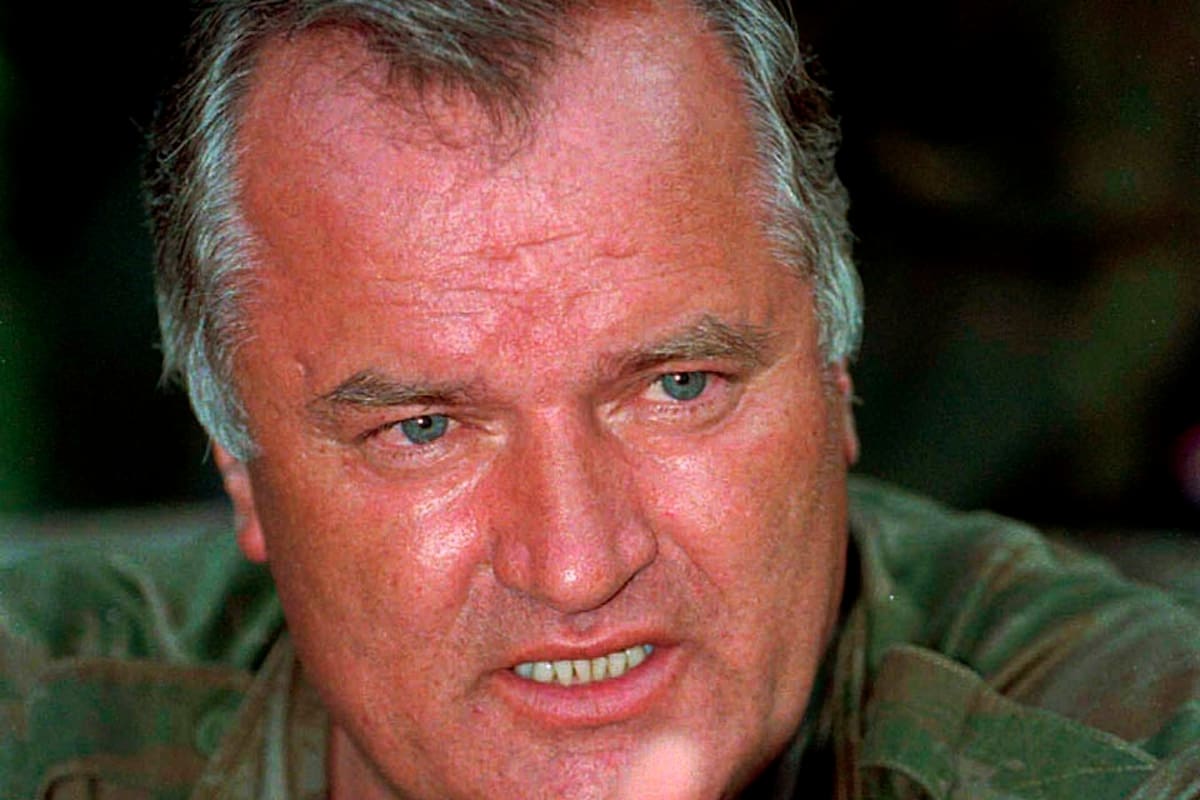 Ratko Mladic, foto de archivo de 26 de julio 1995, fue arrestado por cargos de genocidio