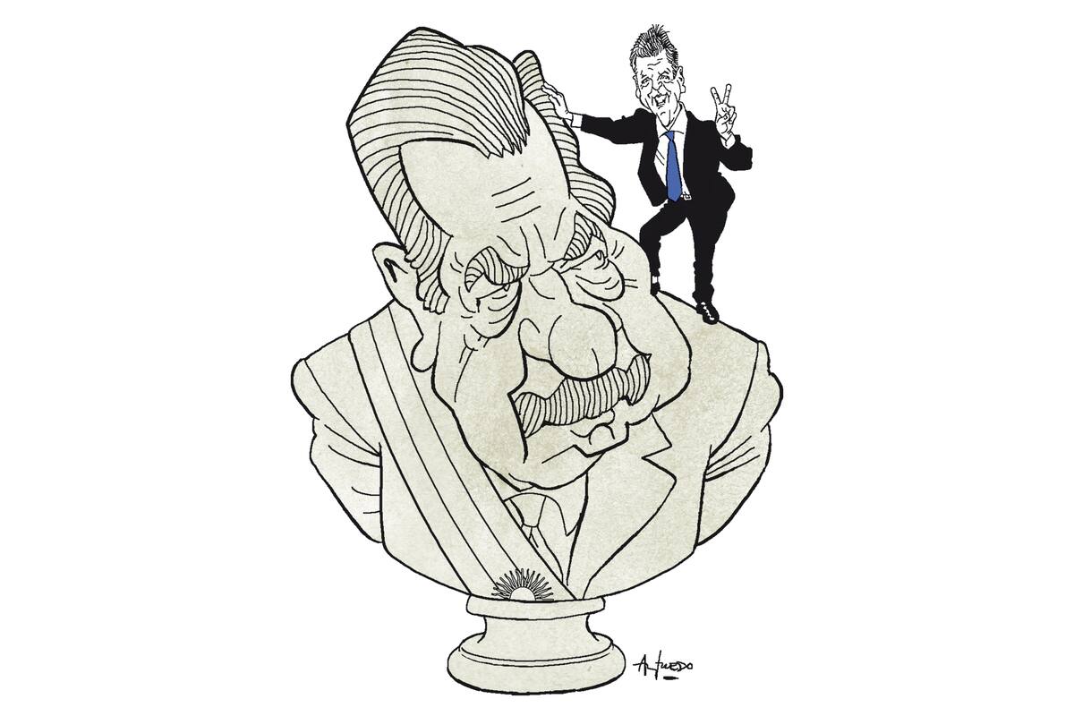 Raùl Alfonsìn y Sergio Massa