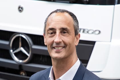 Raúl Barcesat, CEO de Mercedes Benz Camiones y Buses Argentina