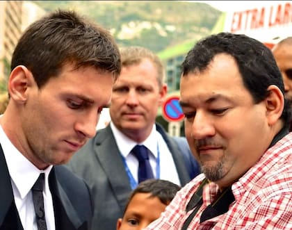 Raúl Bragagnolo le cocinó Lionel Messi crepe de acelga con salsa Bechamel