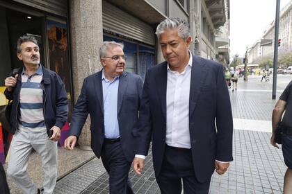 Raúl Jalil, gobernador de Catamarca, y Rolando Figueroa, gobernador de Neuquén