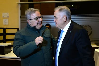 Raúl Jalil y Osvaldo Jaldo