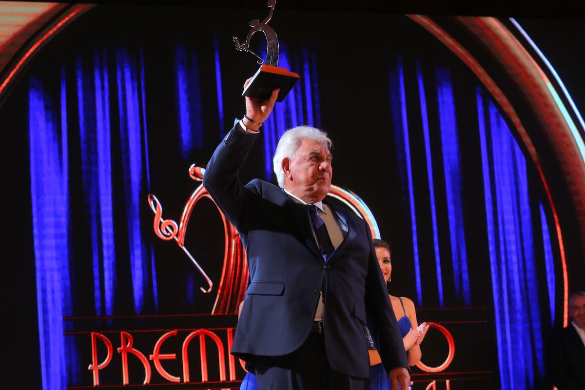 Raúl Lavié se llevó el primer Hugo de Platino