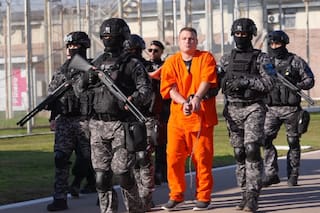 Tropas especiales participaron del traslado a prisión del narco que fue atrapado al salir de un boliche porteño