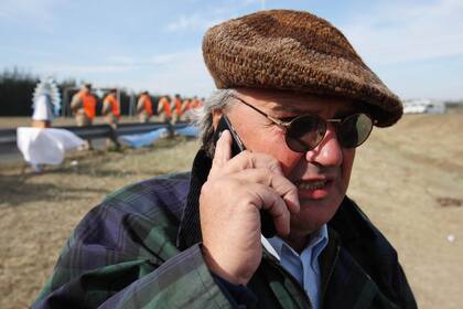 Raúl Víctores encabezó la protesta del campo en 2008 en San Pedro