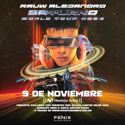 Rauw Alejandro llega a Buenos Aires
