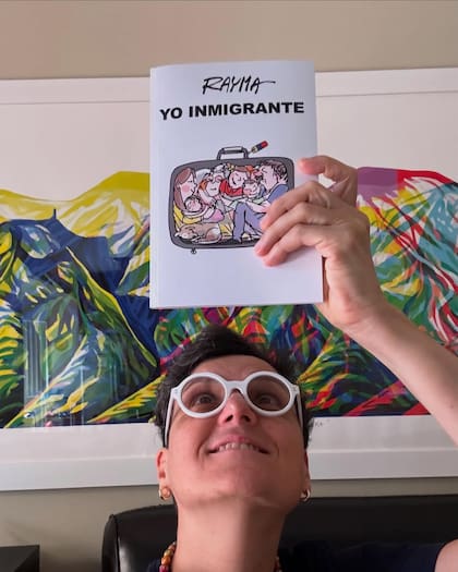 Rayma comenzó el proyecto de "Yo Inmigrante" con la intención de entender su propia inmigración