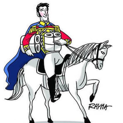 Rayma trabajó por 19 años en el diario venezolano "El Universal" con una viñeta diaria