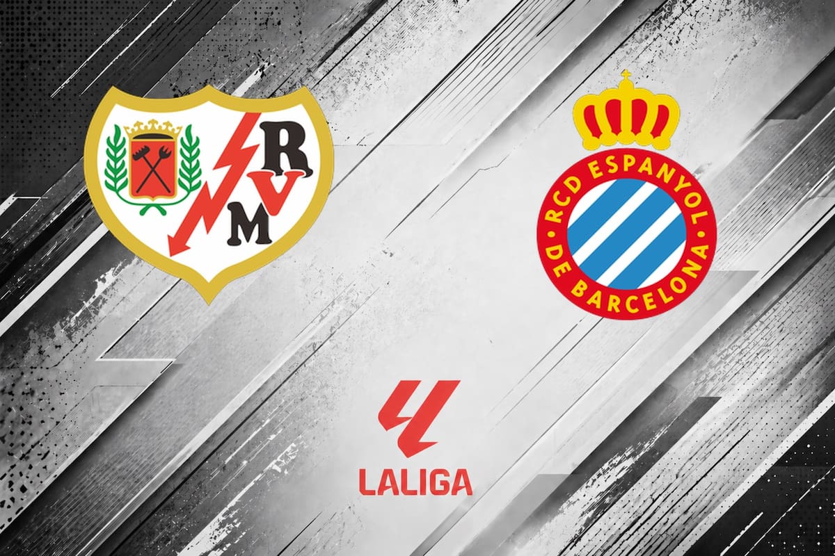 Rayo Vallecano venció 2-1 a Espanyol, por la Liga de España