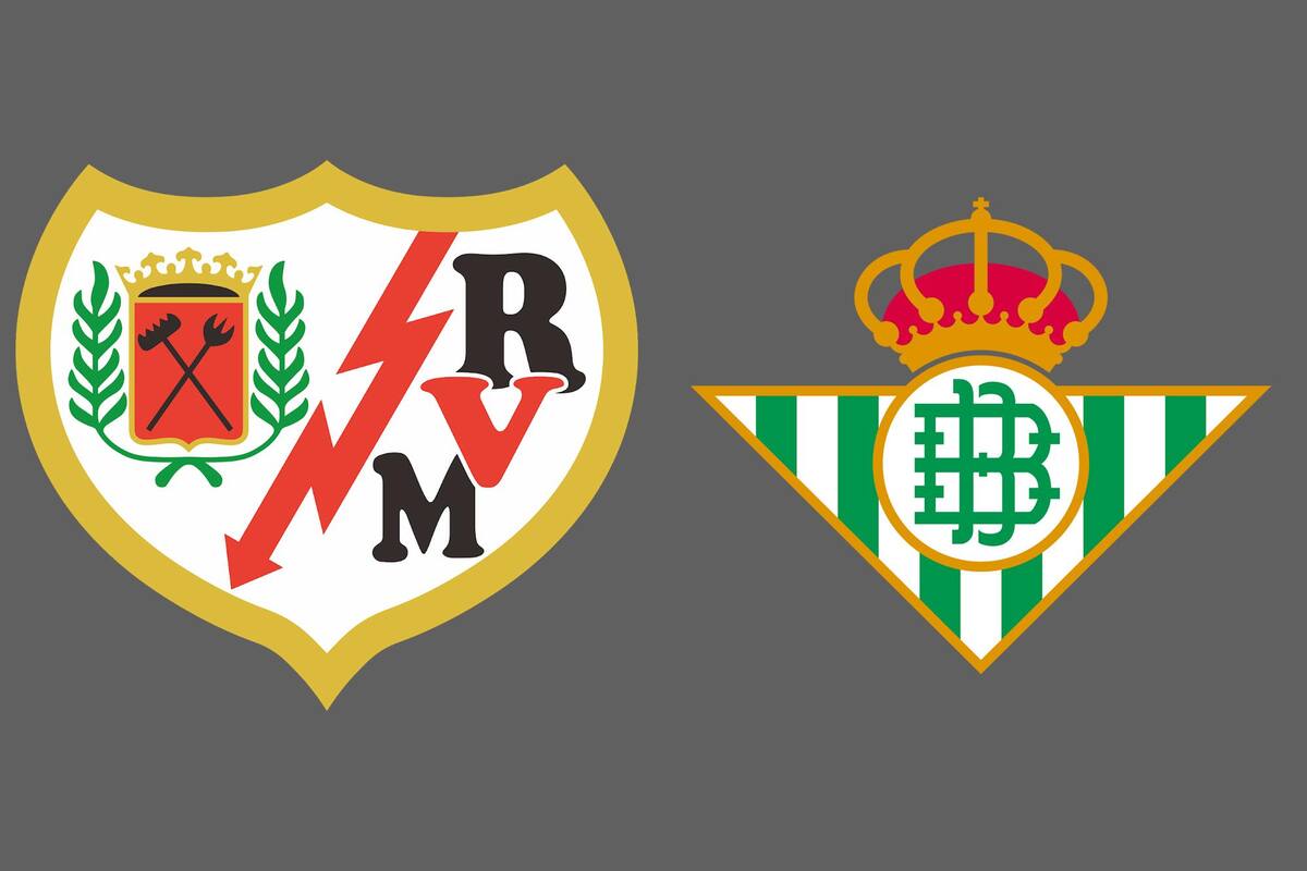 Rayo Vallecano y Real Betis disputaron uno de los encuentros de la jornada del fútbol español