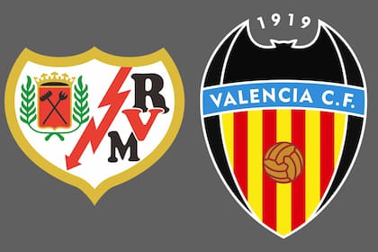 Rayo Vallecano y Valencia disputaron uno de los encuentros de la jornada del fútbol español