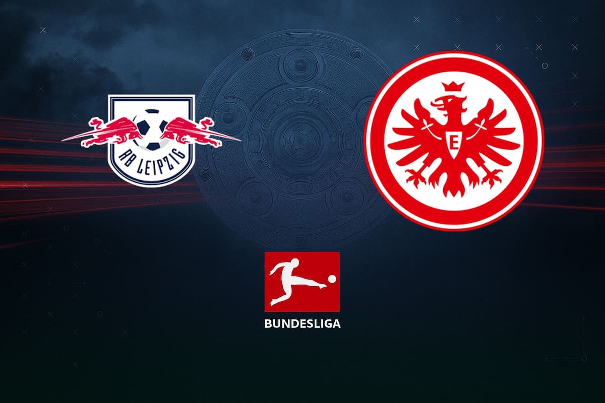 RB Leipzig y Eintracht Frankfurt disputaron uno de los encuentros de la jornada del fútbol aleman