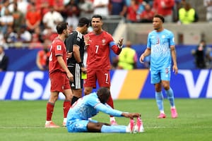 RD Congo se le animaba a Portugal y se lo empató de cabeza: Cristiano se perdió un gol
