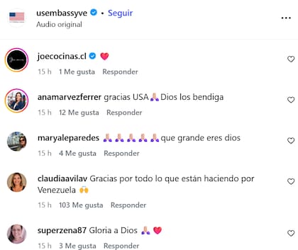 Reacción de los usuarios al emotivo rescate