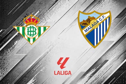 Real Betis venció 2-1 a Málaga, por la Liga de España