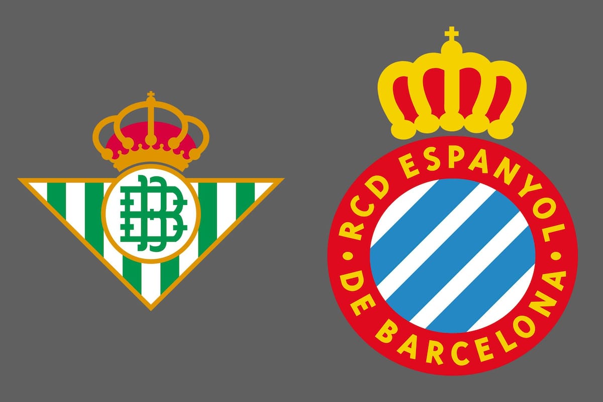 Real Betis vs. Espanyol, por una nueva jornada del fútbol español