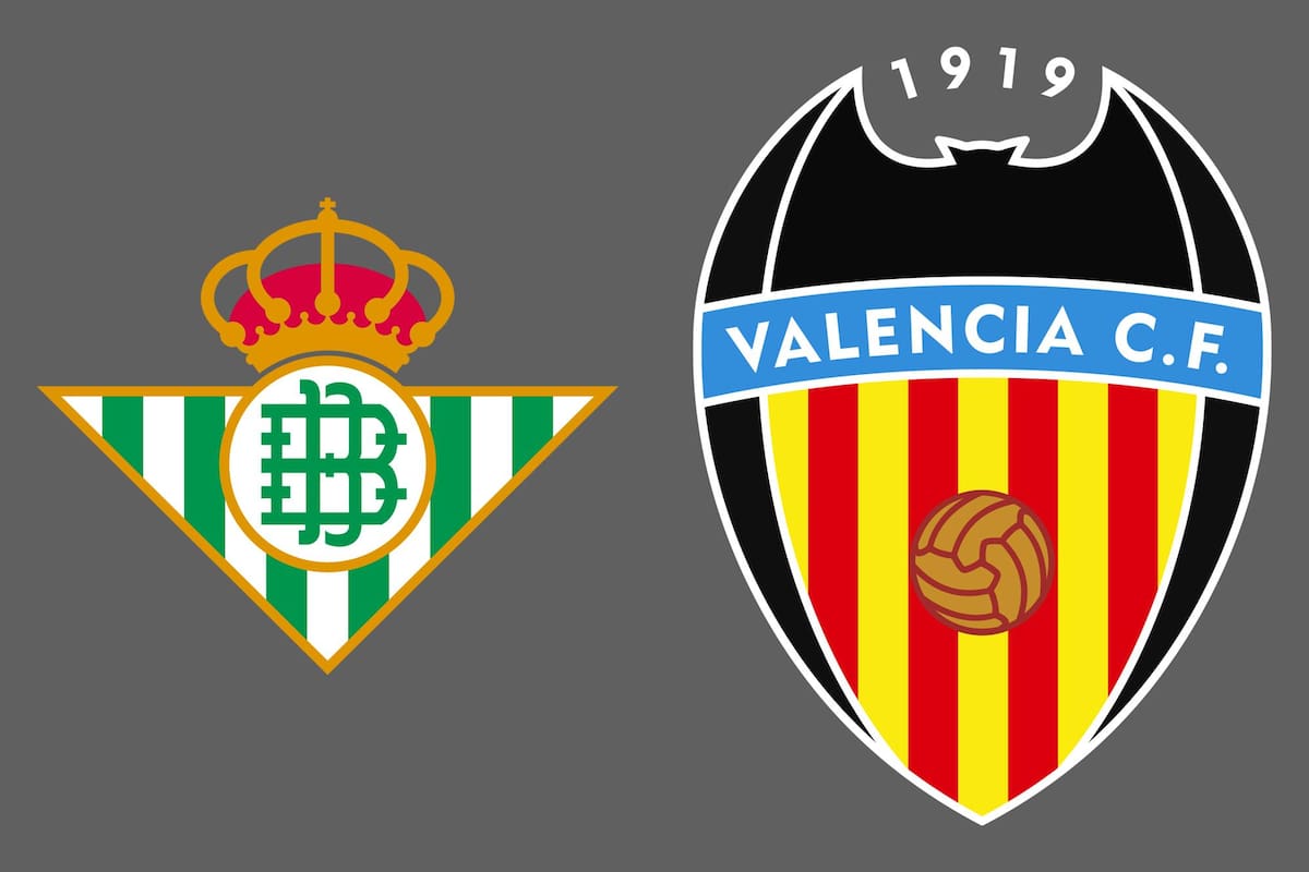 Real Betis vs. Valencia, por una nueva jornada del fútbol español
