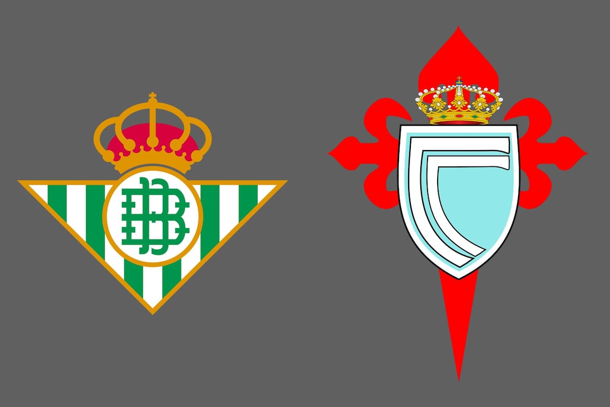 Real Betis y Celta de Vigo disputaron uno de los encuentros de la jornada del fútbol español