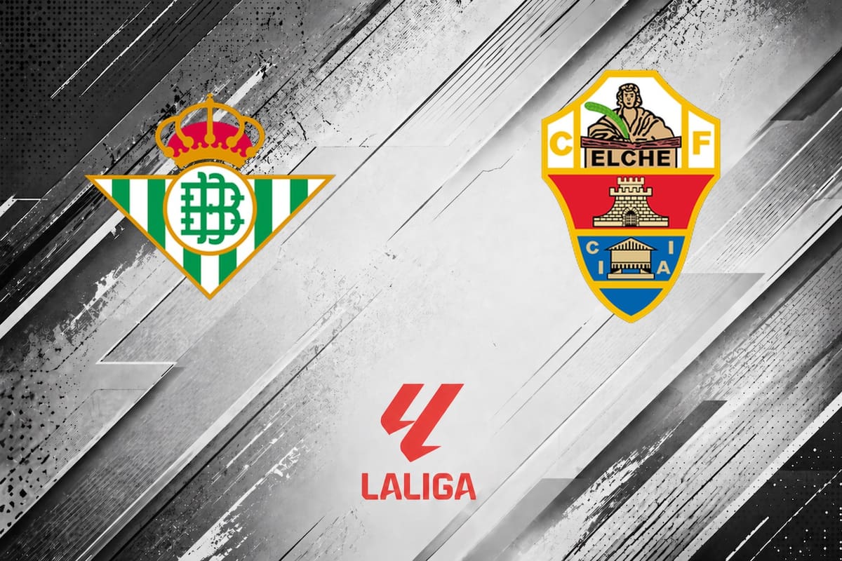 Real Betis y Elche disputaron uno de los encuentros de la jornada del fútbol español