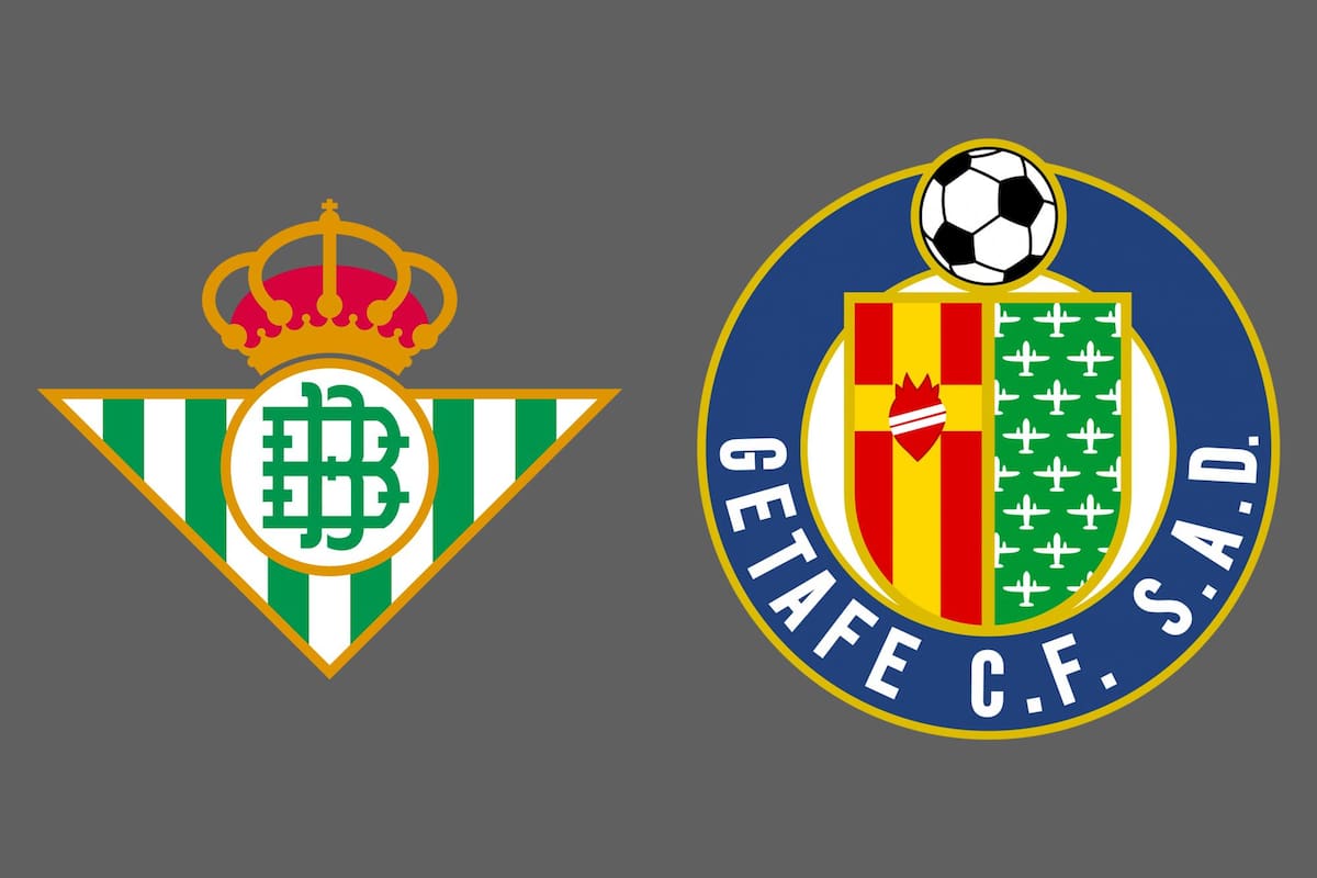Real Betis y Getafe disputaron uno de los encuentros de la jornada del fútbol español