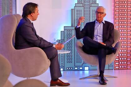 Eduardo Costantini con José del Río en la tercera edición del evento Real Estate Argentina