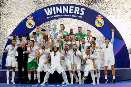 Real Madrid ganó su decimocuarta Champions League en 2022 tras batir en la final a Liverpool en París; en total, los españoles cobraron 133,7 millones de euros por ese torneo