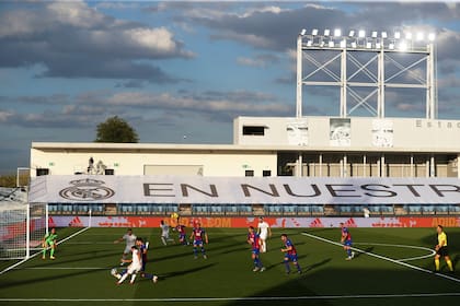 Real Madrid hizo de local en el estadio Alfredo Di Stéfano, mientras el Bernabéu está en obras