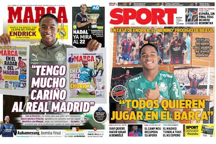 ¿Real Madrid o Barcelona? Al joven brasileño lo tientan desde el Viejo Continente