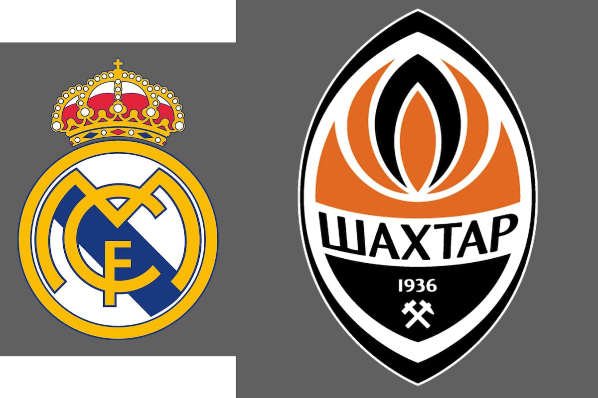 Real Madrid-Shakhtar Donetsk
