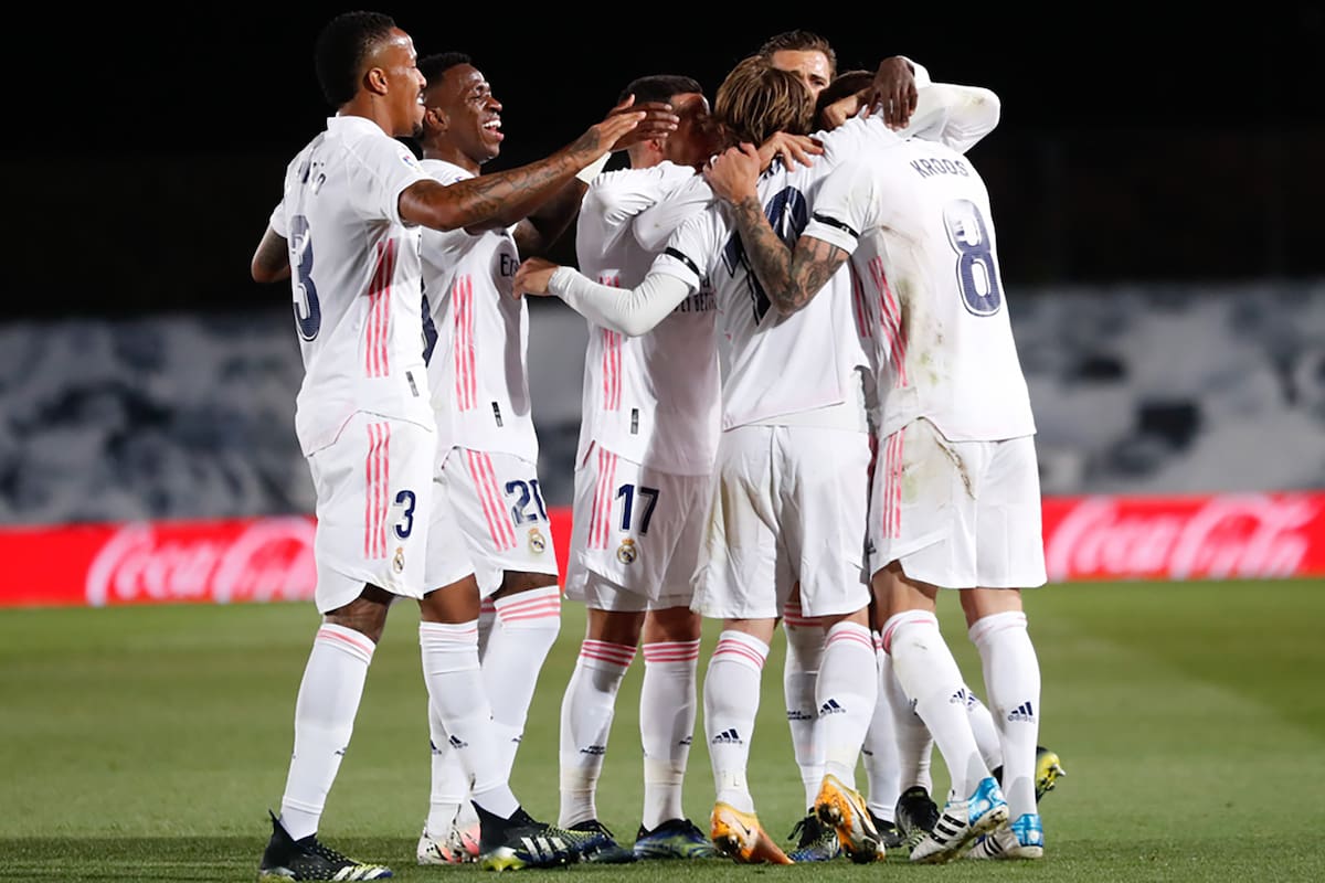 Real Madrid vs Barcelona. Festejo de gol de Kroos, segundo de los blancos en el clásico, que ganaron por 2-1.