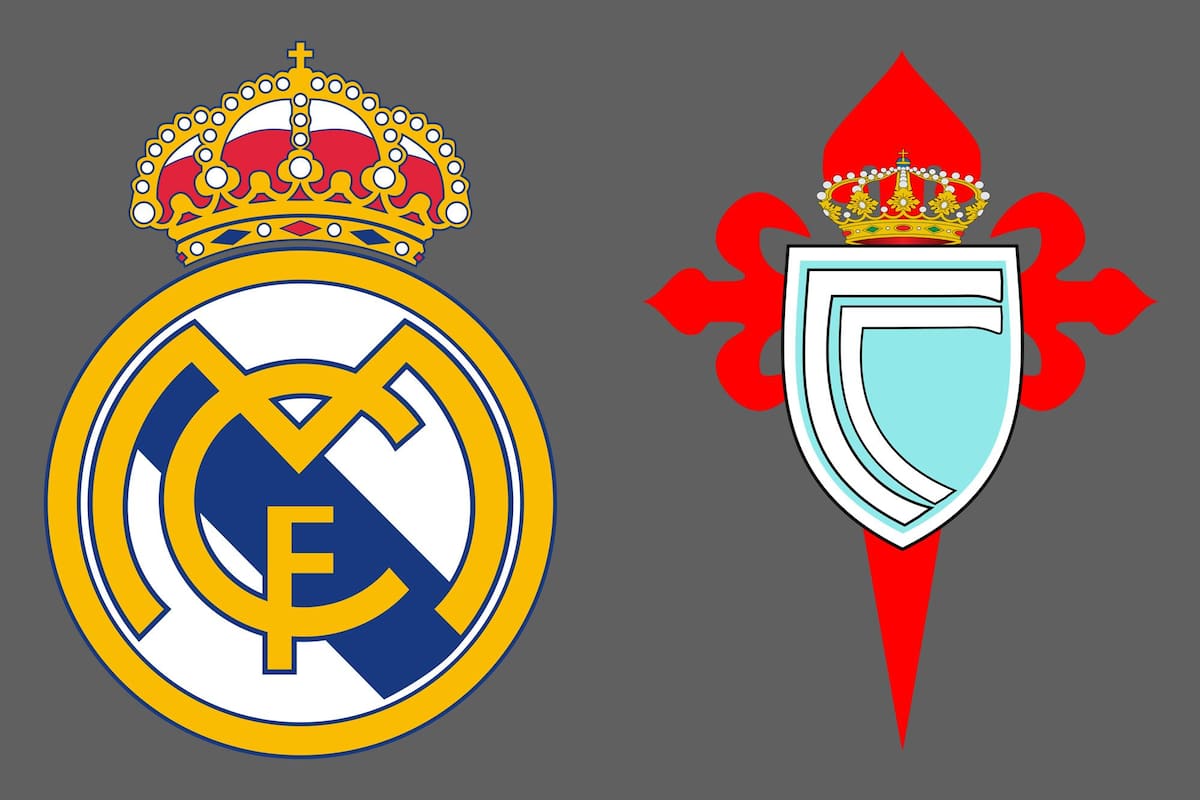 Real Madrid y Celta de Vigo disputaron uno de los encuentros de la jornada del fútbol español