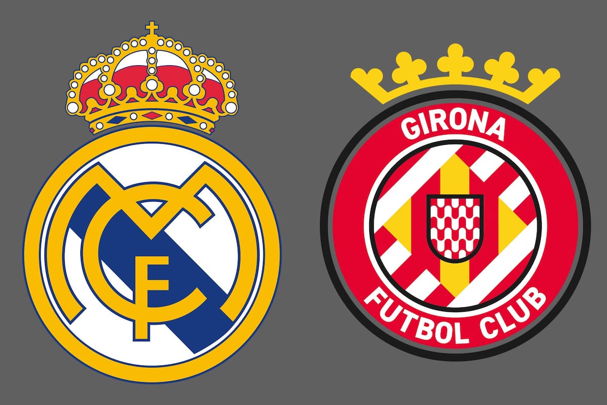 Real Madrid y Girona disputaron uno de los encuentros de la jornada del fútbol español