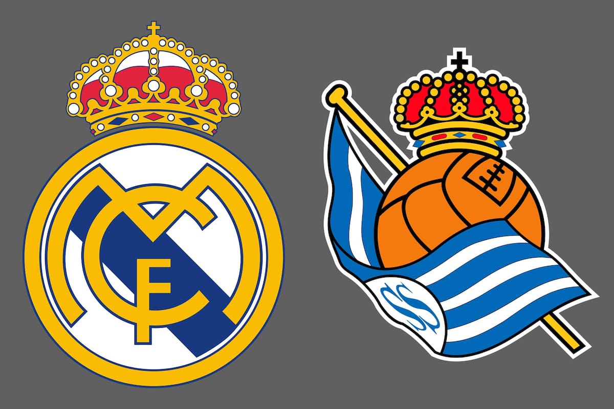 Real Madrid y Real Sociedad disputaron uno de los encuentros de la jornada del fútbol español