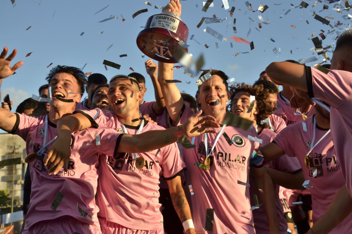 Real Pilar, un club de apenas 7 años, ascendió a la B Metropolitana con registros impactantes, sin haber perdido en 26 partidos.