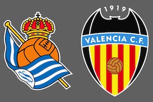 Real Sociedad venció por 1-0 a Valencia CF como local en la Liga de España