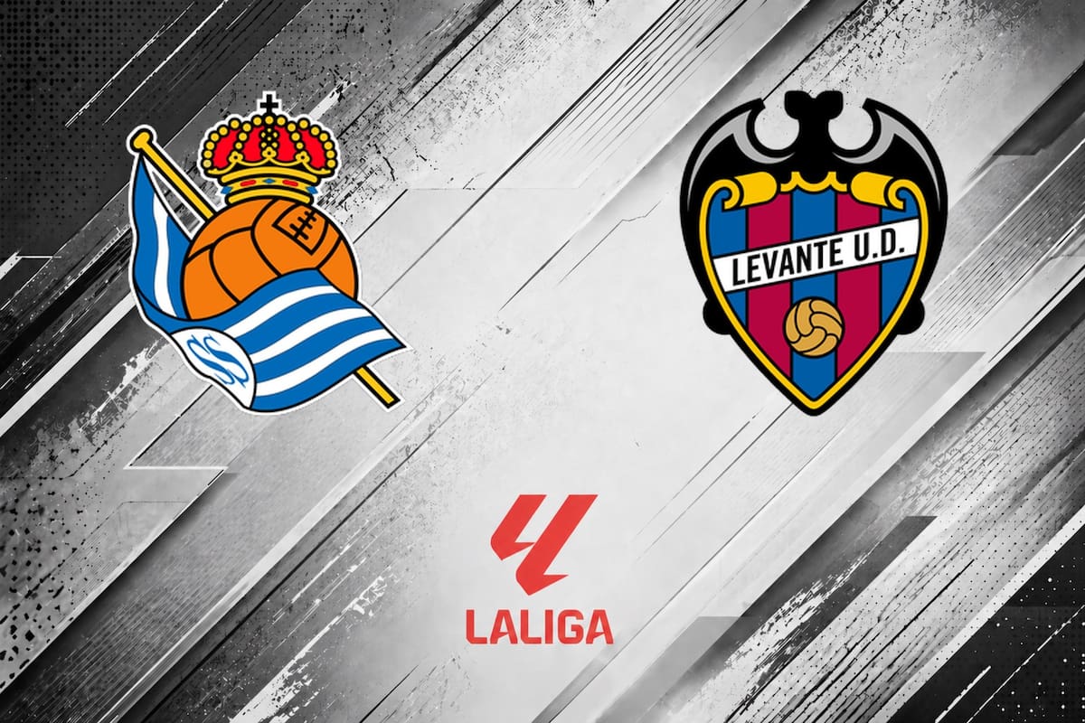 Real Sociedad venció 2-1 a Levante, por la Liga de España