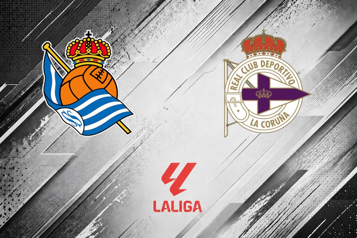 Real Sociedad vs. Deportivo de A Coruña por el Liga de España 2026: día, hora y cómo seguir online