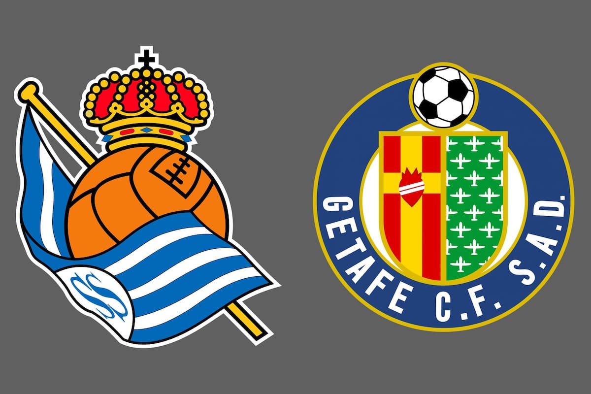 Real Sociedad vs. Getafe, por una nueva jornada del fútbol español