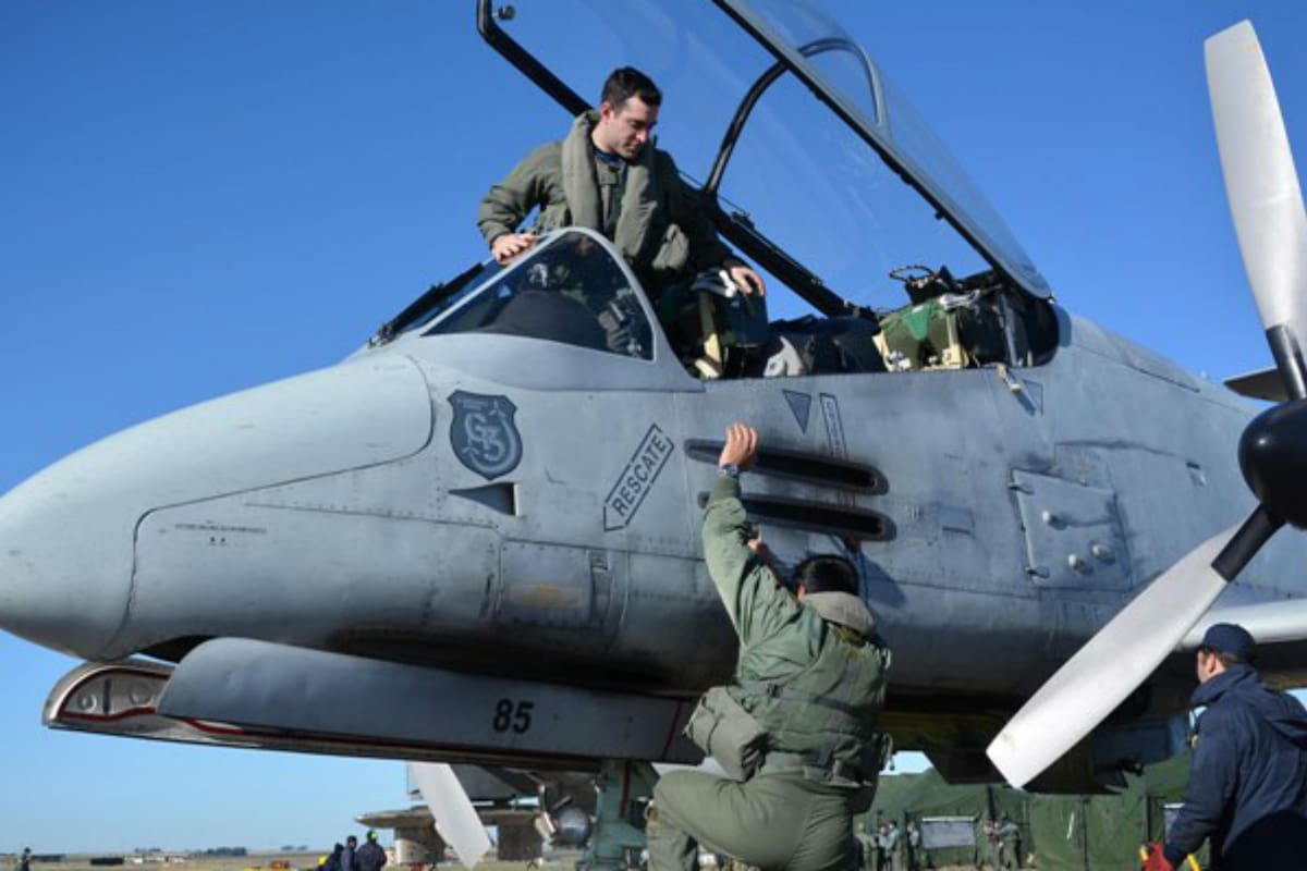 Realizan búsquedas, salvamentos y también acciones comunitarias. Fuente: Defensa