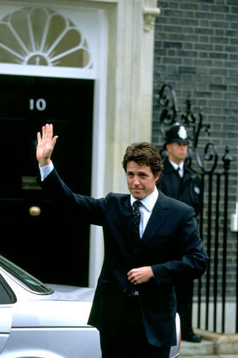 Hugh Grant, una de las grandes estrellas del elenco de Realmente amor, la comedia romántica que cumple los quince