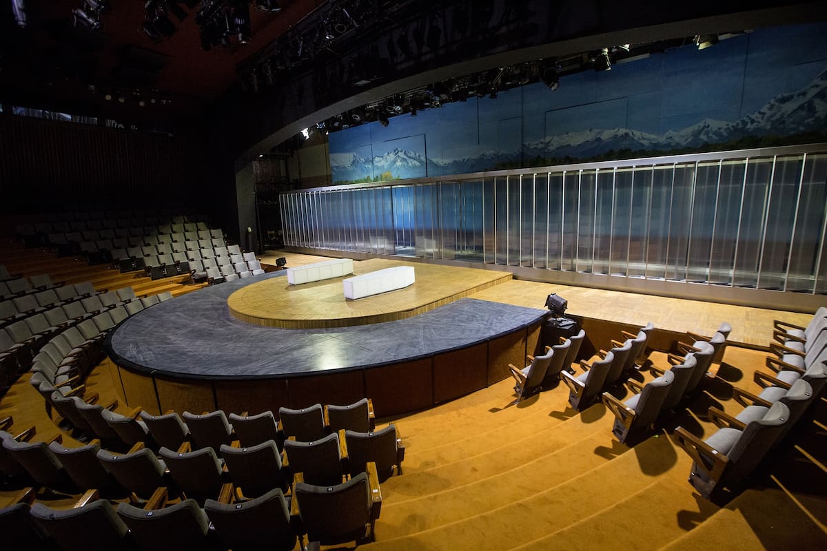 Reapertura de las salas de teatro caba Teatro San Martin Escenografia de Happyland