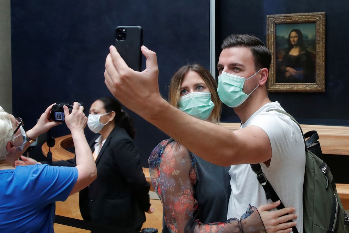 Reapertura del Museo del Louvre.