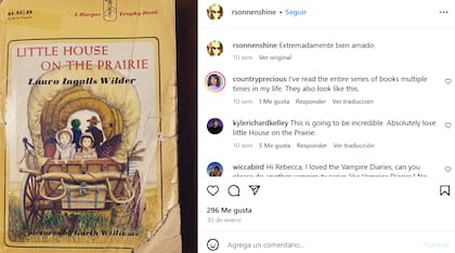 Rebecca Sonnenshine, desde Instagram, revela su nuevo proyecto: una versión renovada de La familia Ingalls.
