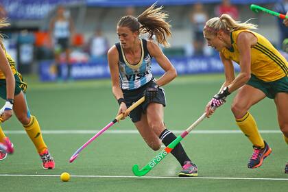 Rebecchi, que heredó la capitanía de Las Leonas desde el retiro de Luciana Aymar a fines de 2014