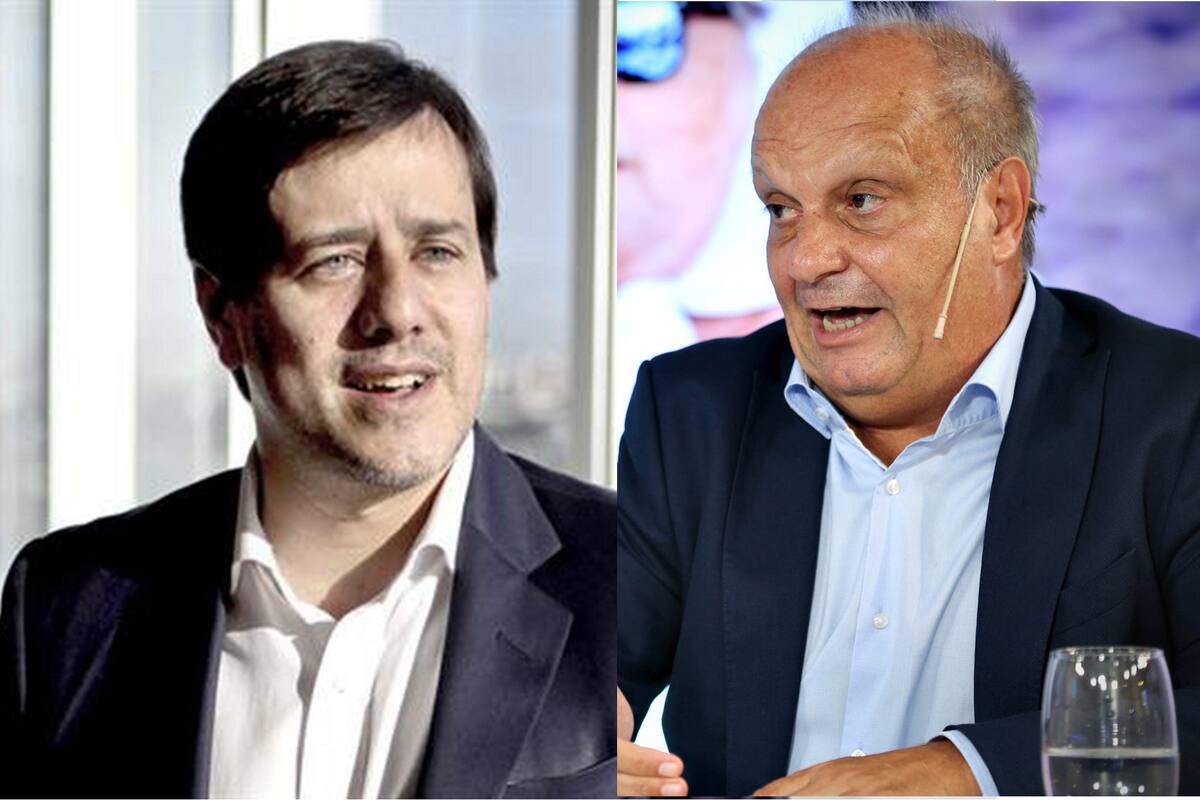 Recalde y Lombardi, en TV