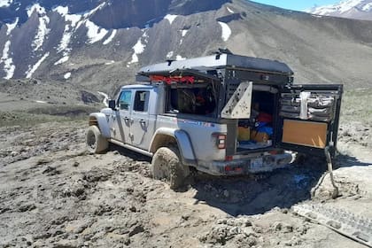 Recate de una familia en Neuquén.