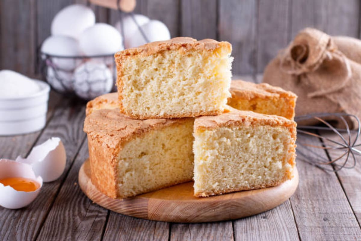 Receta de bizcochuelo casero sin manteca ni leche