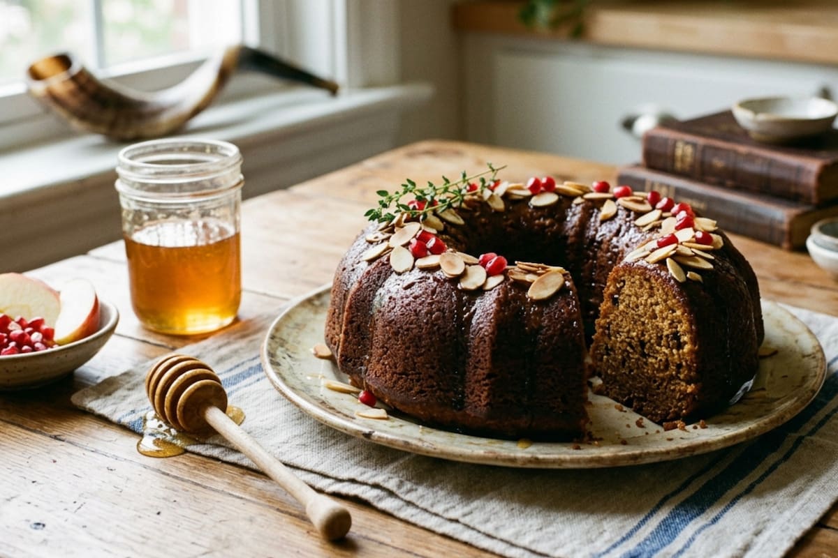 Receta de leicaj: la torta de miel que da le da sabor al año nuevo judío