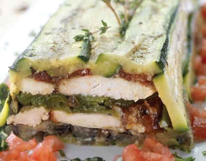 Recetas navideñas: terrina de pollo y vegetales