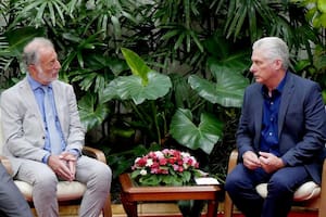 Recibimiento de Miguel Díaz-Canel al vicejefe de gabinete argentino, Jorge Neme, en La Habana
https://www.granma.cu/